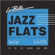 La Bella Jazz Flats Flatwound Stainless Steel 20PXL, .009-.039 Extra Light